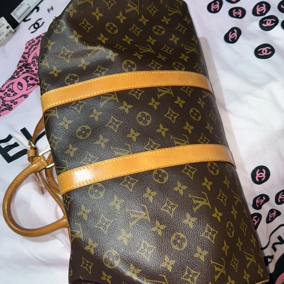 Authentic Louis Vuitton keepall 55 vintage bag - Picture 4 of 9